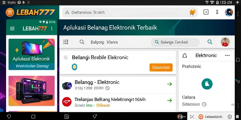Antarmuka LEBAH777 yang menarik dan mudah digunakan.