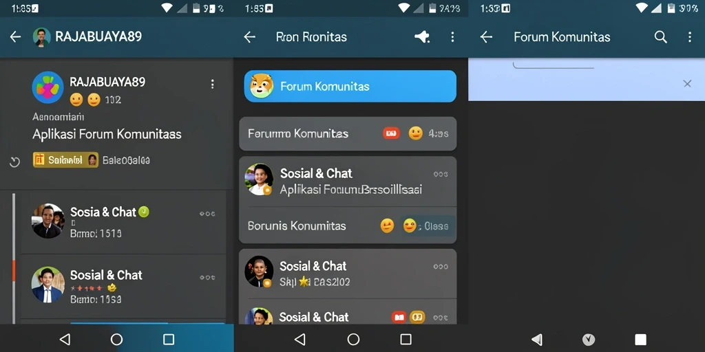 Antarmuka pengguna RAJABUAYA89 yang menarik untuk Forum Komunitas.